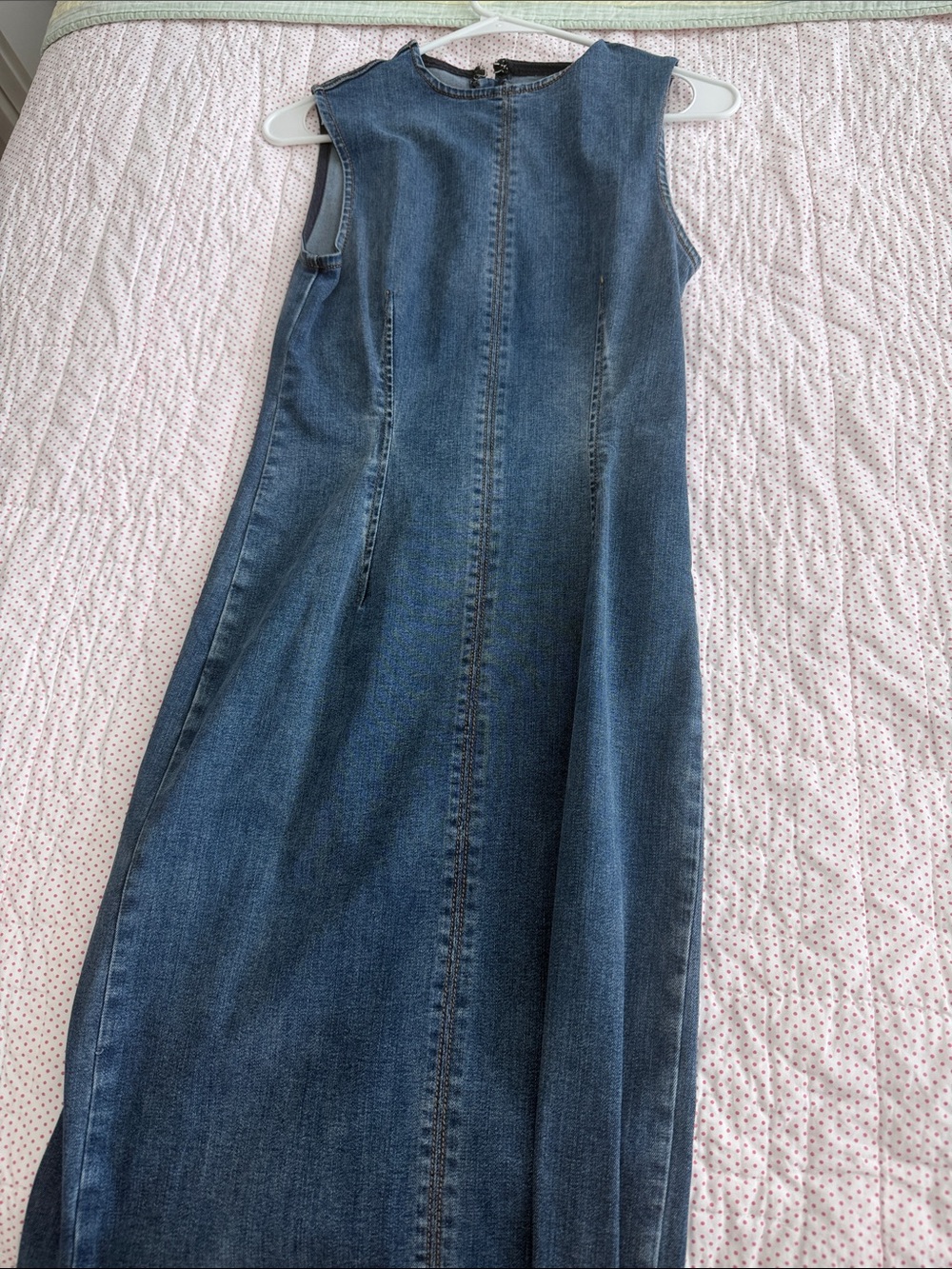 Reformation Denim Maxi Dress